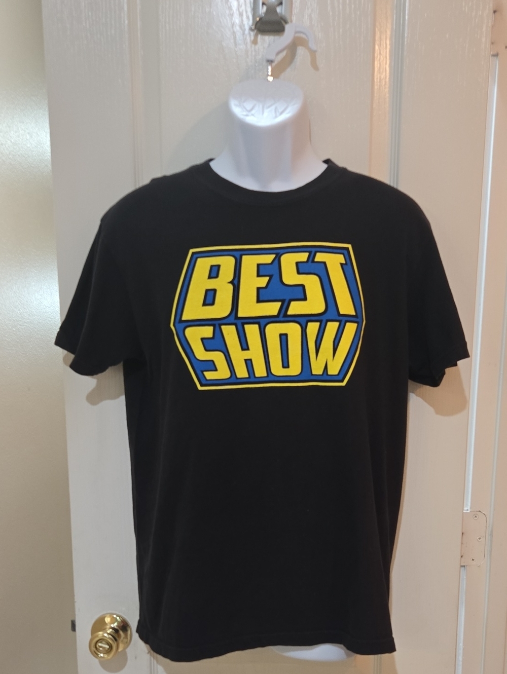 Best Show With Tom Sharpling Classic Logo Mens Size Medium Black Shirt